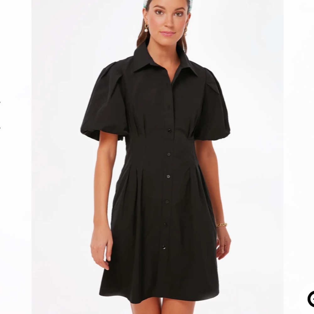Black Mini 1/2 Button Down Delaney Dress
TUCKERNUCK